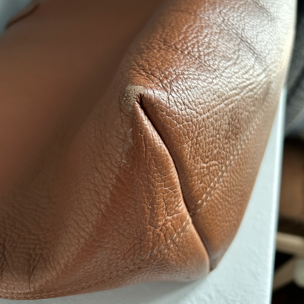 Cuyana Brown Leather Tote Bag - Picture 7 of 11